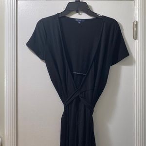Gently used gap maternity wrap around dress size S